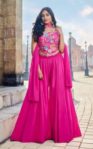 Blossom Palazzo Set- Pink
