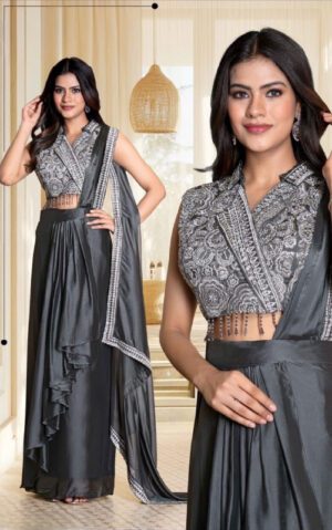 Midnight Ready To Wear Saree Set