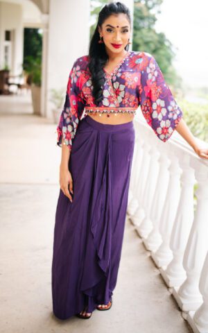 Boho Bloom Satin Co-ord