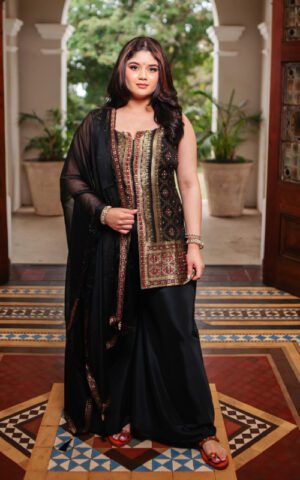 Mystic Noir Palazzo Set