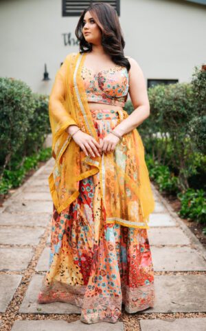 Sunlit Bloom Lehenga Set