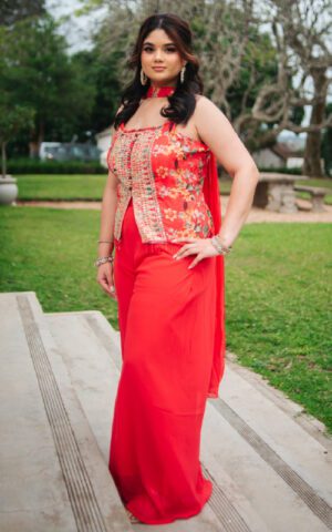 Rose Garden Corset Set