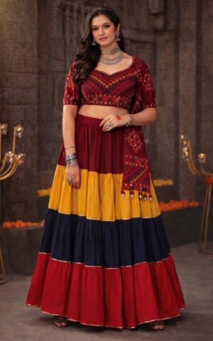 NAVARATRI STYLE LEHENGA