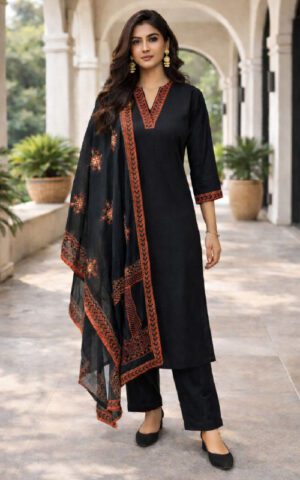 Agni Noir Cotton Set